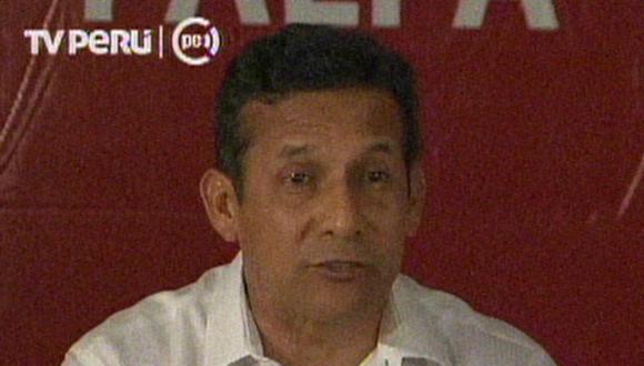 Humala: Urge luchar contra la informalidad y agresividad de peruanos al conducir