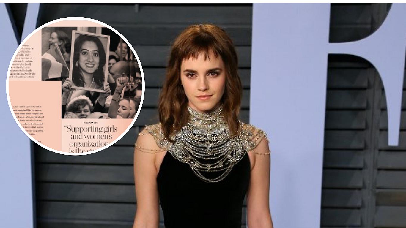Emma Watson: la carta que escribió a irlandesa que falleció por no abortar (FOTO)