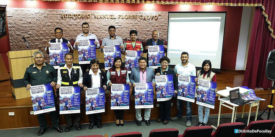 ​UPT será escenario distrital de simulacro nocturno de sismo