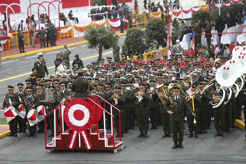 Fiestas Patrias: Todo va quedando listo para la parada militar [FOTOS]