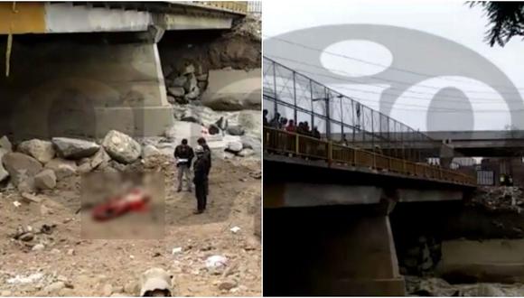 Encuentran cadáver de una mujer en el Puente Dueñas (VIDEO)