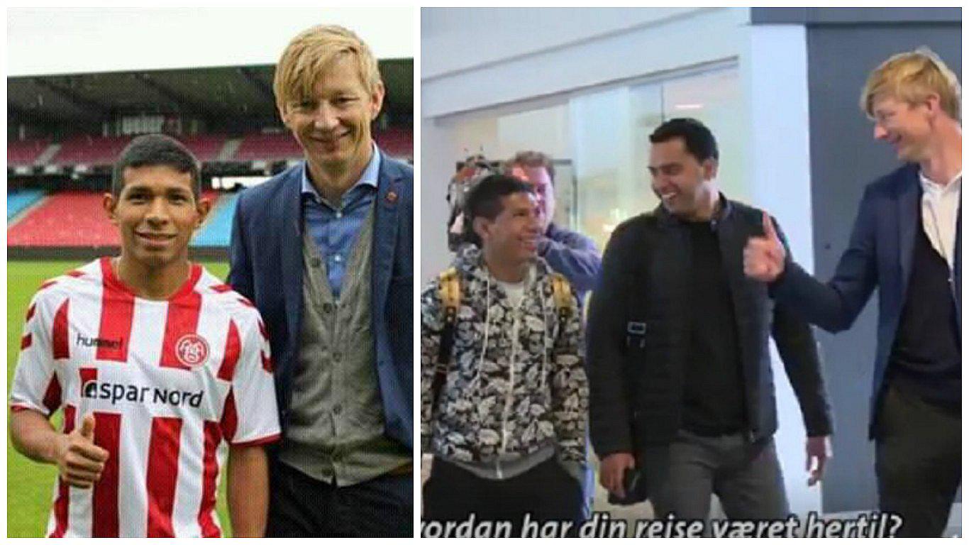 Entrevista a Edison Flores tras firmar con el Aalborg BK de Dinamarca (VIDEO)