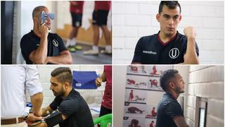 Se va completando la 'U': 'Mudo’ Rodríguez, 'Chiquitín’ Quintero y los refuerzos charrúas se sumaron a la pretemporada (FOTOS)