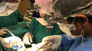 Médicos en Cusco extirpan tumor cerebral gigante a niño de un año 