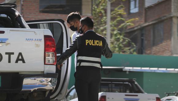 Detenido por acribillar a extranjero en Huancayo. | Foto: Caleb Mendoza