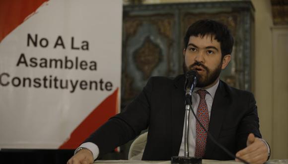 Constitucionalista cuestiona iniciativa promovida por el gobierno de Pedro Castillo para cambiar la Constitución. Hoy participará de marcha en Trujillo. (Joel Alonzo/GEC)
