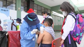 Arequipa: Vacunación de niños es 15 veces menor que al inicio