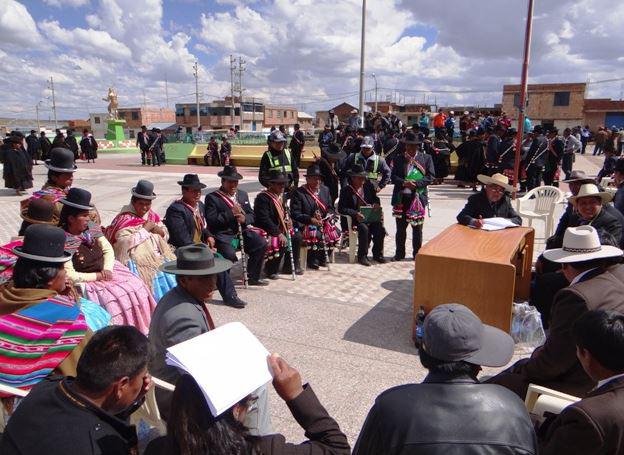 Suspenden concurso de danzas por sequía en comunidad de Puno