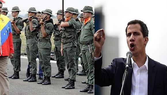 EE.UU. dispuesto a eximir de sanciones a militares de Venezuela que apoyen a Juan Guaidó