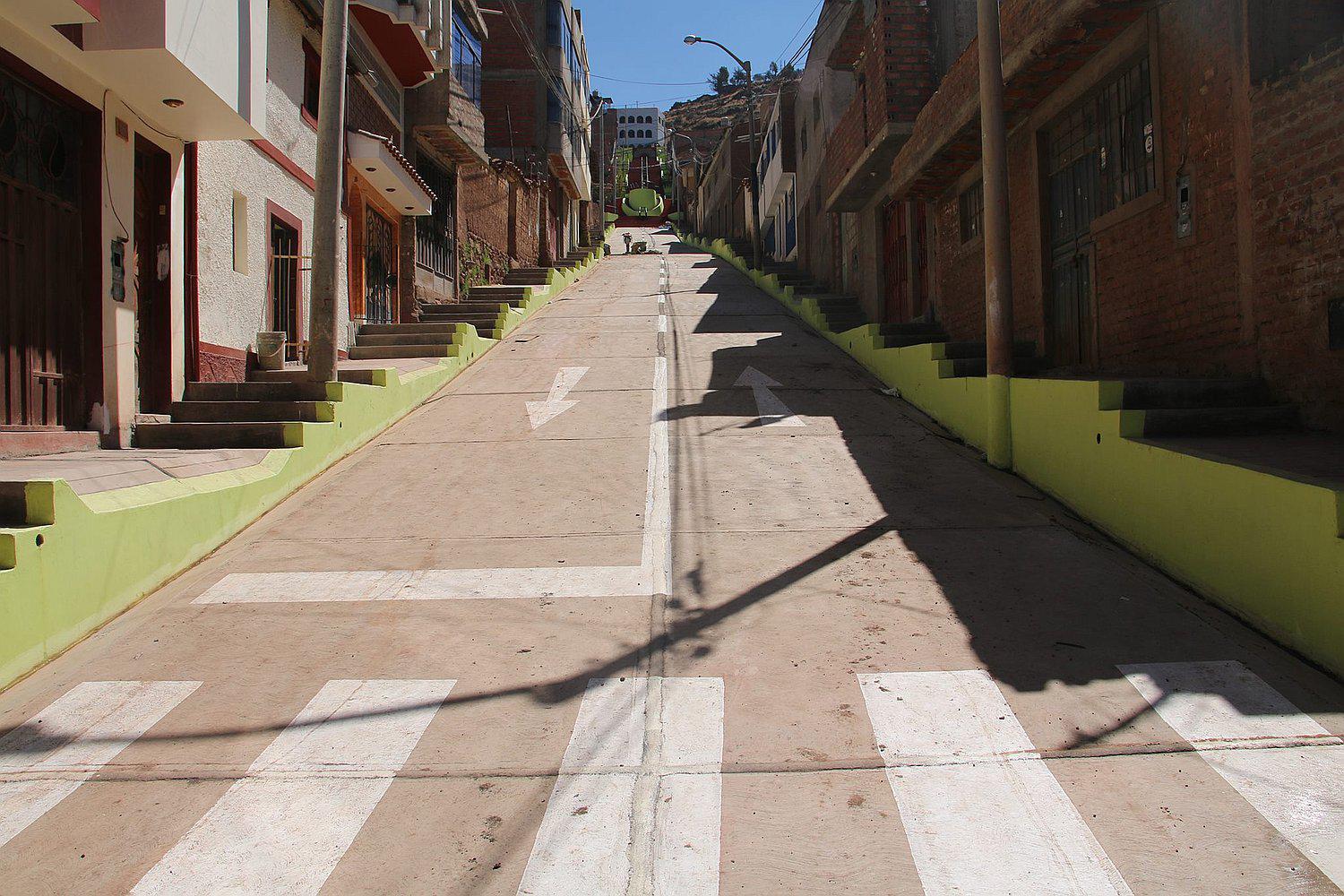 Culminan obras de pavimento en el jirón Nicolás Sanca en Puno