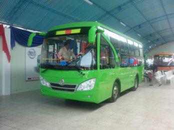 Presentan moderno bus para transporte urbano