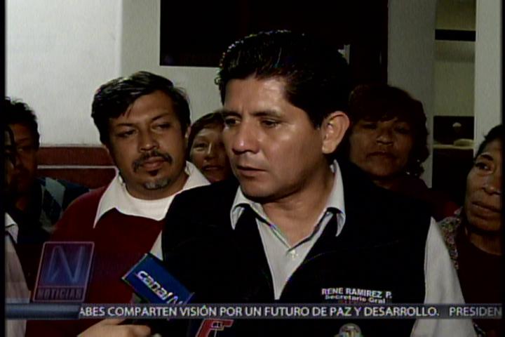 Sutep ratifica huelga y dice que bono no satisface a maestros