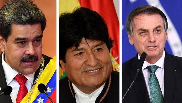 Evo Morales se aleja de Nicolás Maduro pero se acerca a Jair Bolsonaro