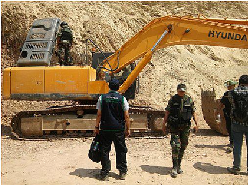 Ministerio Público dirigió operativos contra la minería ilegal en Carabayllo y Puente Piedra