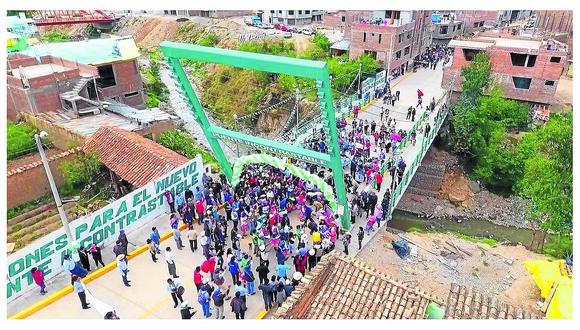 ​Incontrastable: El nuevo puente de 4 millones que ahora une El Tambo con Huancayo