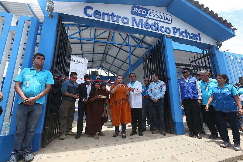 Inauguran centro médico en zona alejada de Pichari (FOTOS)