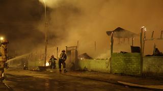 20 incendios se atendieron en las primeras horas del 25 de diciembre