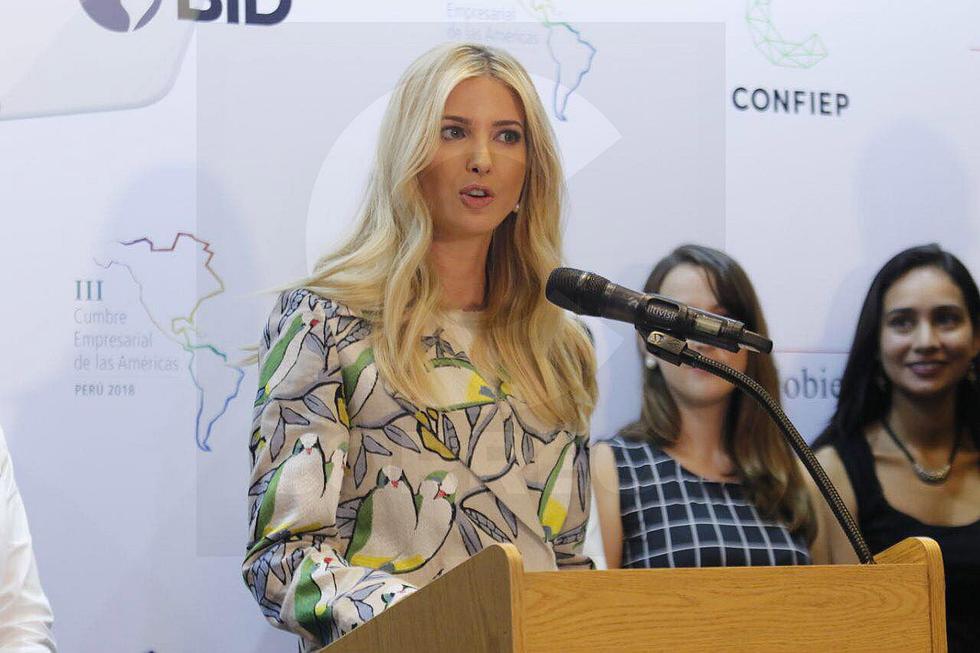Imágenes de Ivanka Trump en Lima (Galería de fotos)