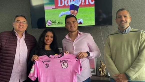Rodrigo Cuba disputará la Copa Sudamericana con Sport Boys. Foto: Jorge Cuba Instagram