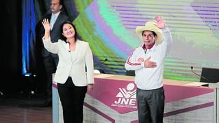 Apenas 0.4% separan a Keiko Fujimori de Pedro Castillo, según el conteo rápido de IPSOS, hay aún un empate técnico