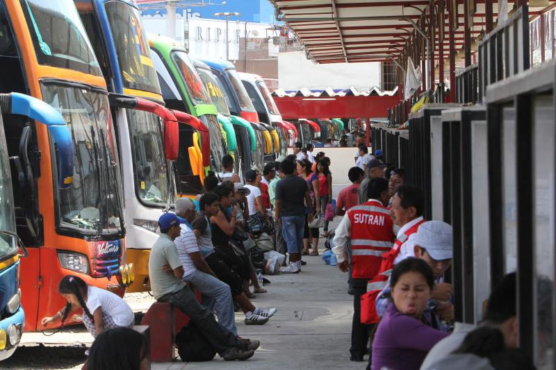 Este año se realizarán 85 millones de viajes en buses interprovinciales