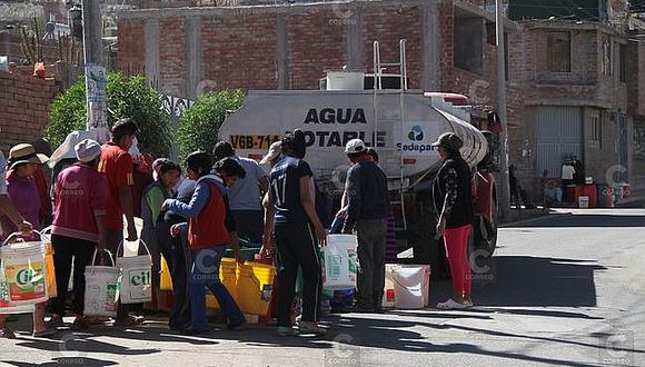 Municipio de Arequipa declara en emergencia uso doméstico de agua
