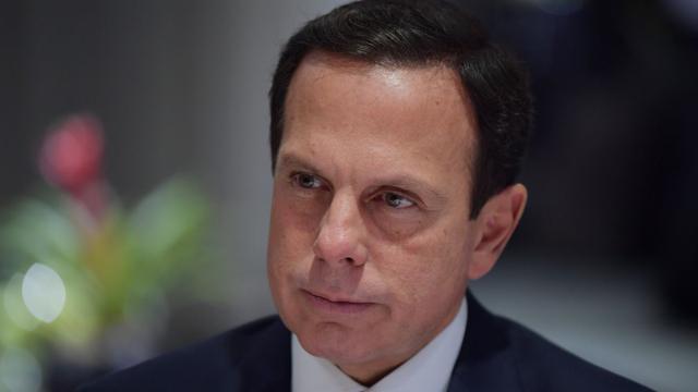El gobernador del estado brasileño de Sao Paulo, Joao Doria, prorrogó hasta el próximo 22 de abril la cuarentena decretada hace dos semanas. (AFP/NELSON ALMEIDA).
