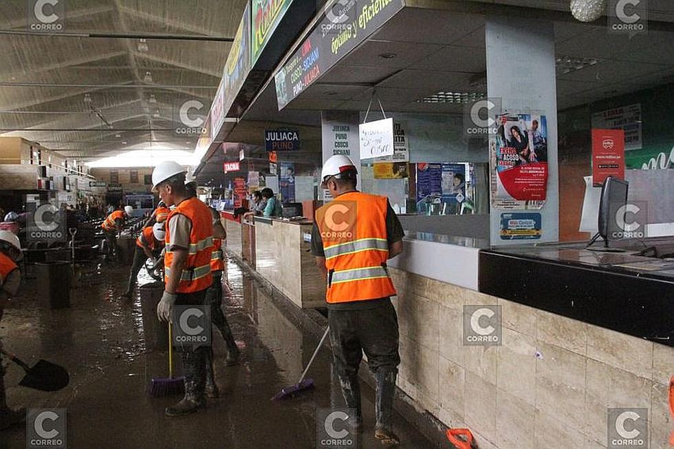 Terminal terrestre de Arequipa cerro sus puertas por más de 12  horas (FOTOS)