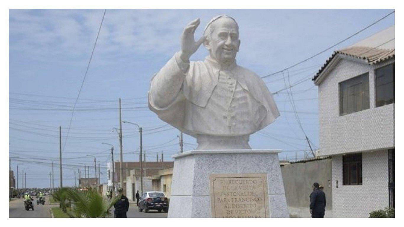 Cambian nombre de avenida en homenaje al Papa Francisco 