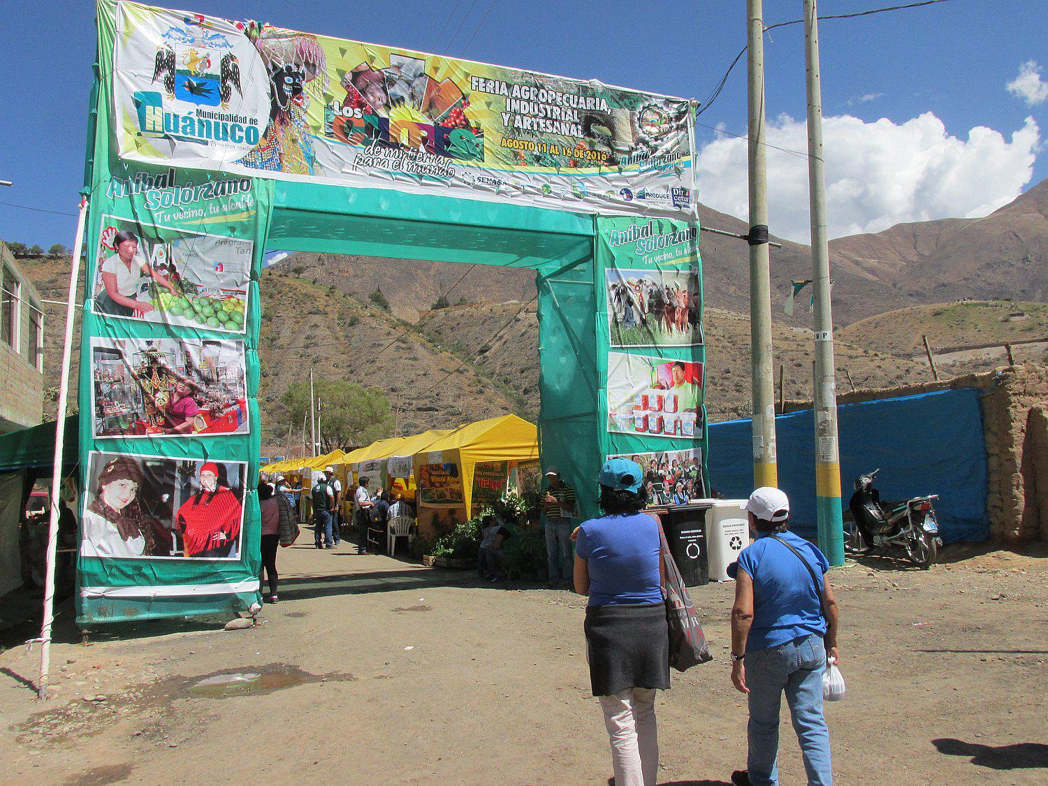 Feria agropecuaria por aniversario de Huánuco deja S/ 2 millones en ganancias