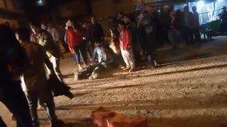 Conductor ebrio arrolla a 11 personas durante un paseo de antorchas en Piura