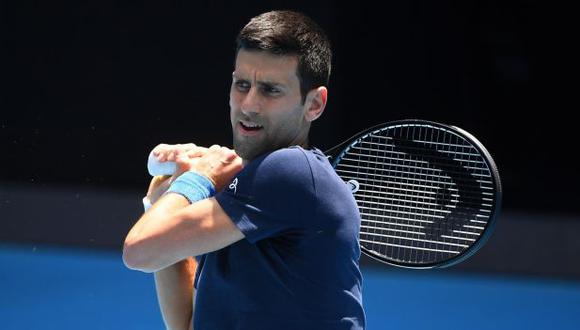 Novak Djokovic entró en el sorteo del Abierto de Australia y ya tiene rival. (Foto: EFE)