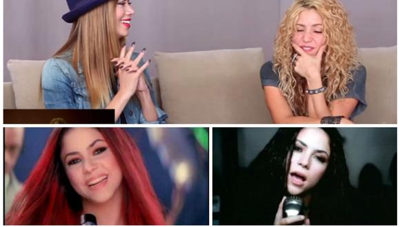 ​YouTube: así reacciona Shakira al ver sus videoclips del pasado