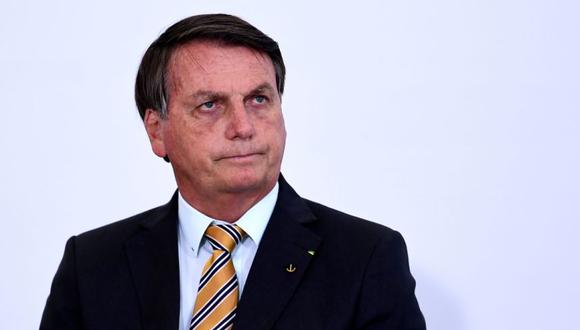 Los críticos acusan a Bolsonaro de disuadir a los brasileños de vacunarse con sus comentarios. (AFP / EVARISTO SA)