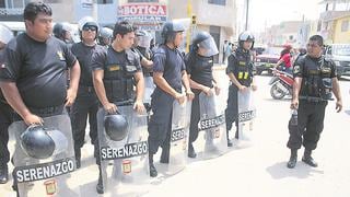 Ministerio del Interior evalúa dar armas al serenazgo