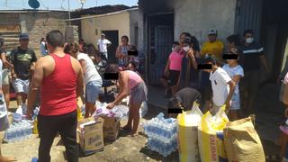 Piura: Siete familias reciben la Navidad en la calle