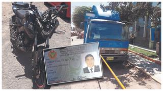 Suboficial FAP fallece en trágico accidente en la carretera Chiclayo-Ferreñafe