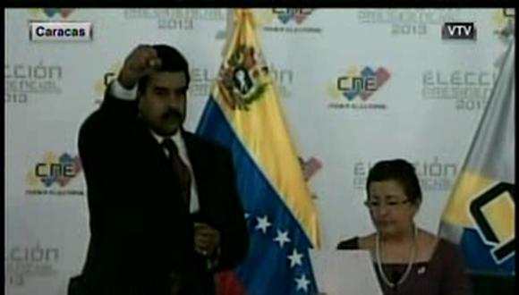 Elecciones en Venezuela: CNE proclama presidente a Nicolás Maduro 
