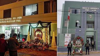 Policías en Tacna rindieron homenaje a Santa Rosa de Lima y piden les proteja del coronavirus