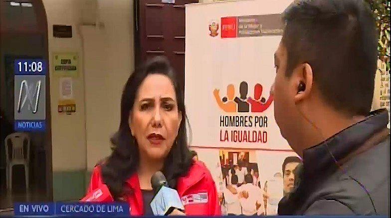 Gloria Montenegro negó que exista crisis política en el país (VIDEO)