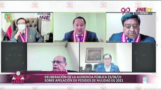 Sismo en el JNE: Luis Arce declina al cargo