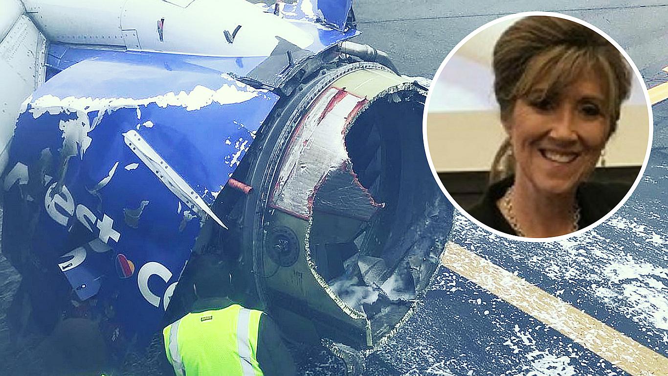 Southwest: La piloto que salvó 148 vidas al aterrizar con un solo motor  (FOTOS)