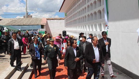 Huancayo: entregan nuevo pabellón con más 240 nichos en cementerio general 
