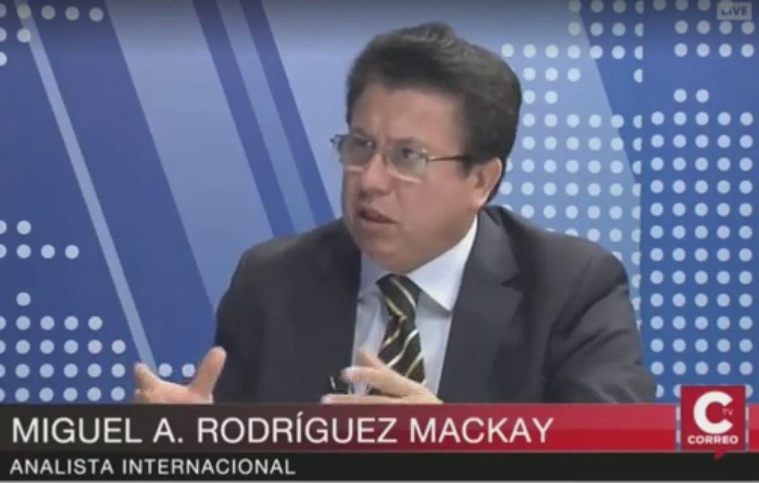 Rodríguez Mackay: Fiscal de la Nación exacerba morbosa y políticamente el caso Lava Jato