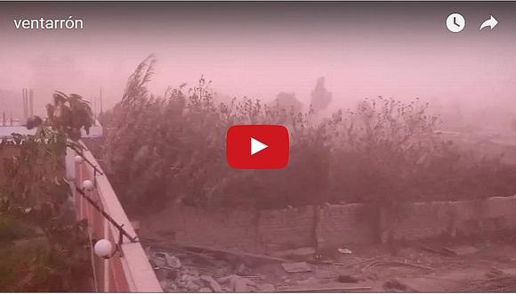 VIDEO: Ventarrón se lleva calaminas de techos en viviendas de Tacna