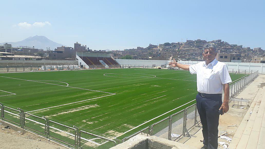 ​En 10 días se inaugura estadio municipal de El Porvenir