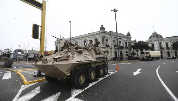 El pasado 2 de noviembre se informó que las Fuerzas Armadas prestarán apoyo a la PNP por el plazo de 30 días calendarios en Lima y Callao. (Foto: Jesús Saucedo/GEC Archivo)
