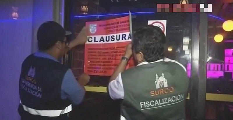 Clausuran cuatro discotecas por tener extintores vencidos en Surco 