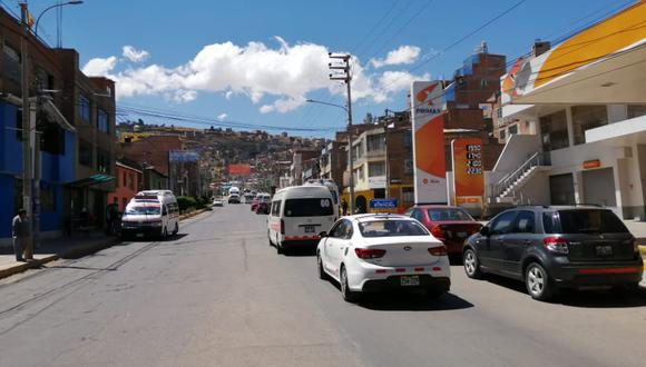 El sistema de transporte en la ciudad de Puno ha colapsado. Foto/Difusión.