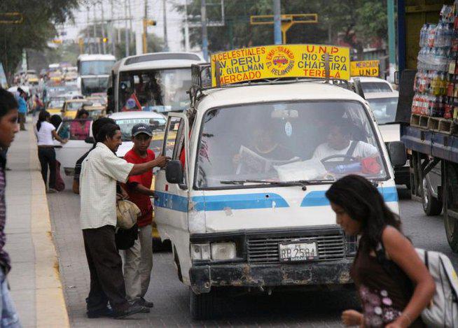 Piura: Comuna sancionará a las combis que prestan servicio informal